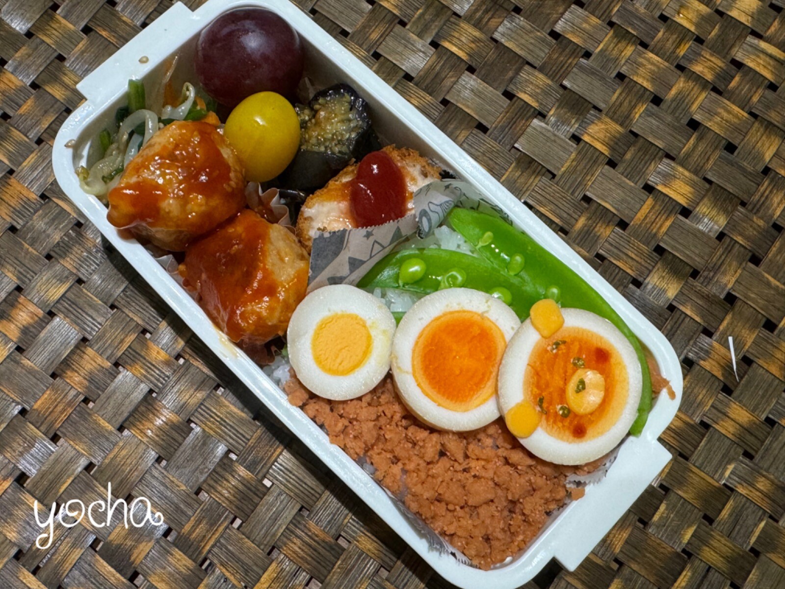 プーさんの明太しゃけ弁当