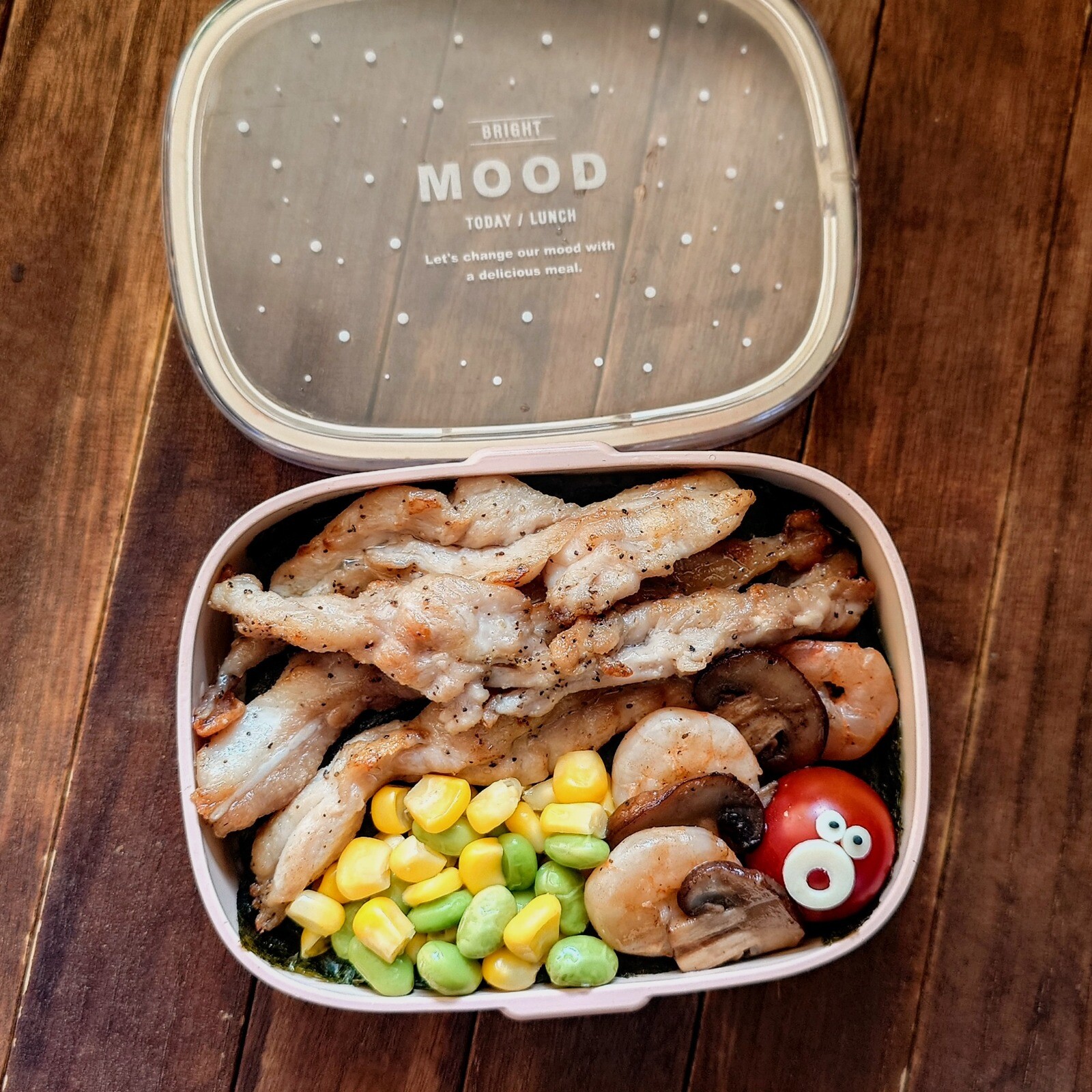 漢の…次女用🍱せせり海苔弁当