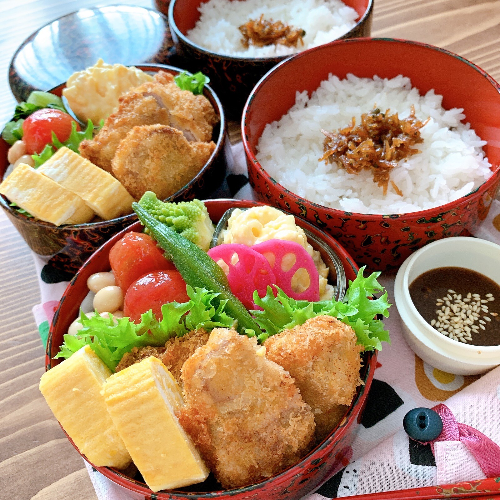 ひれかつ弁当
