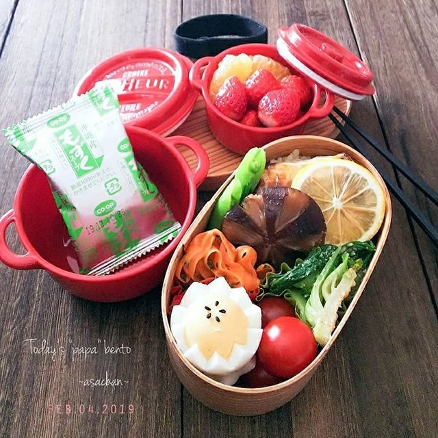 塩麹焼き鯖のお弁当‥また皮焦げた(・・;)
