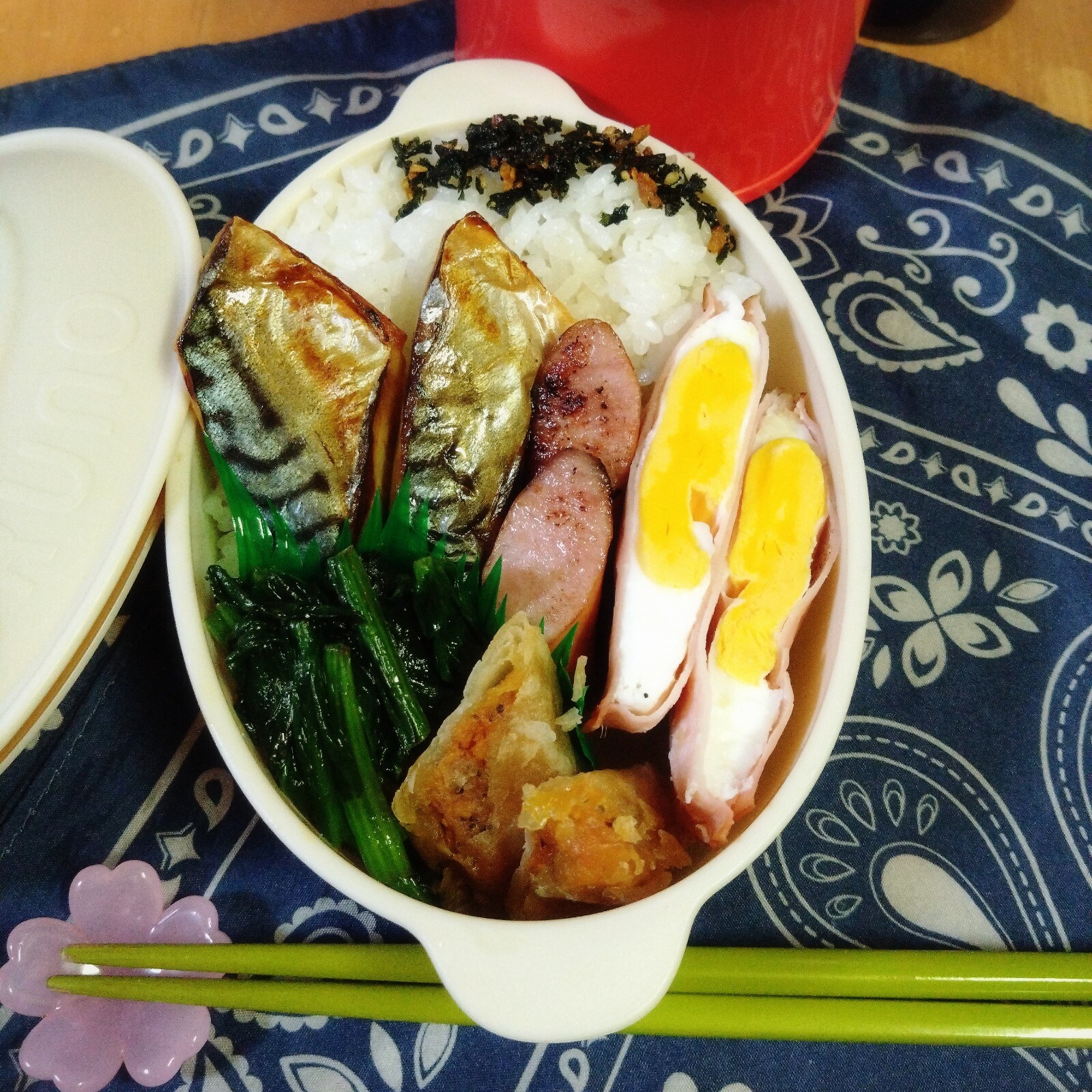 焼き塩鯖弁当