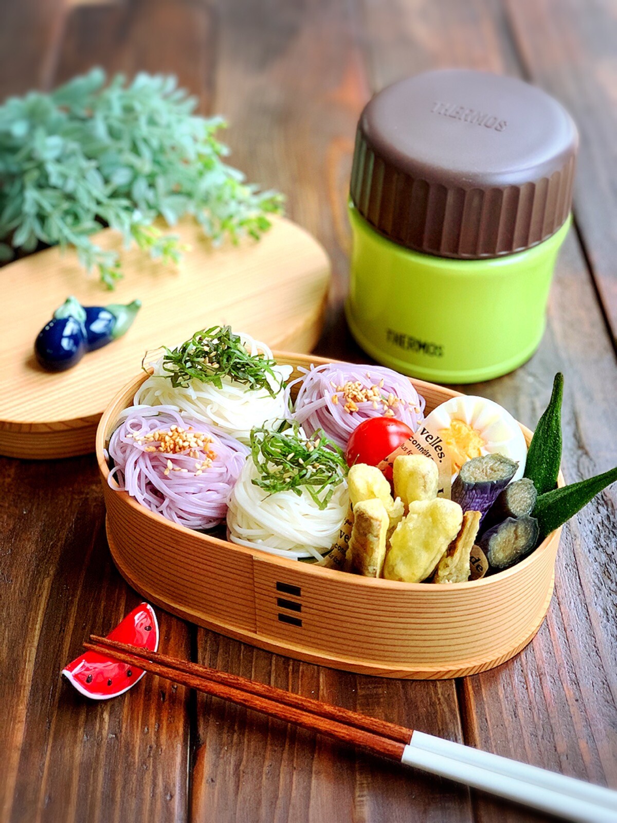 素麺弁当