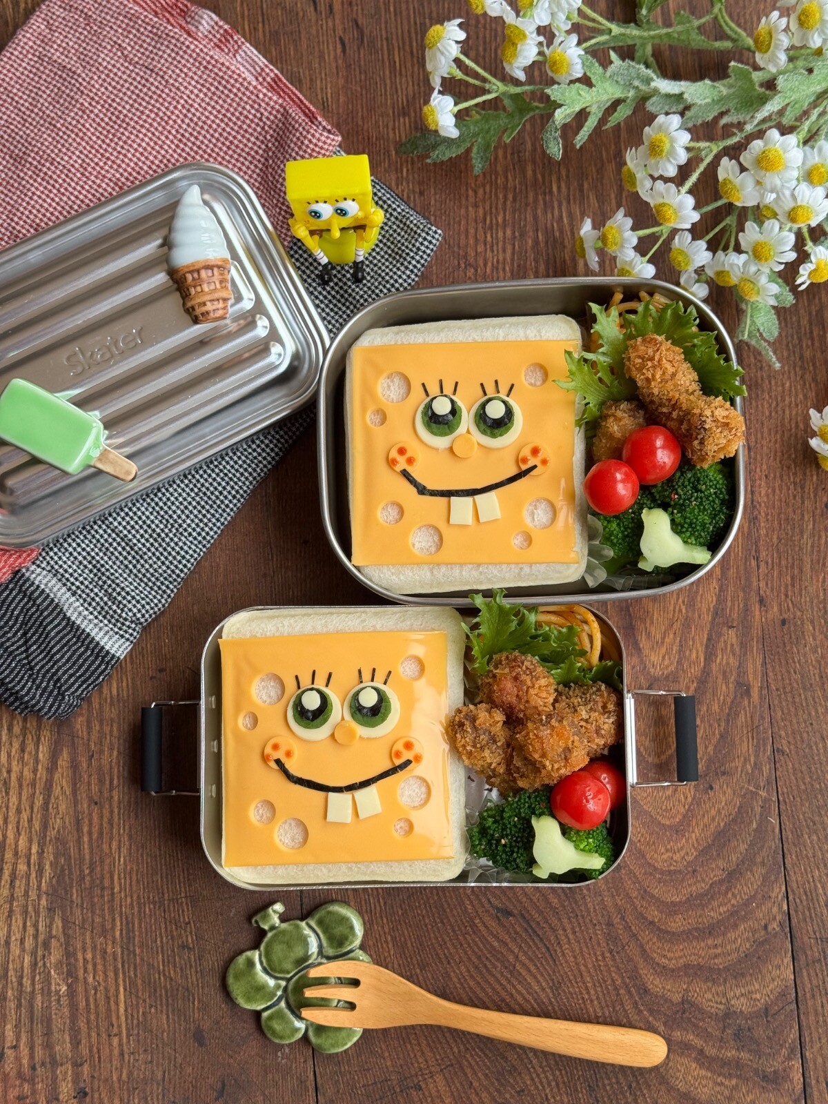 スポンジボブ弁当