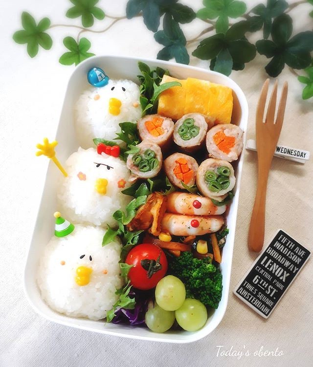 にわとりおにぎり弁当
