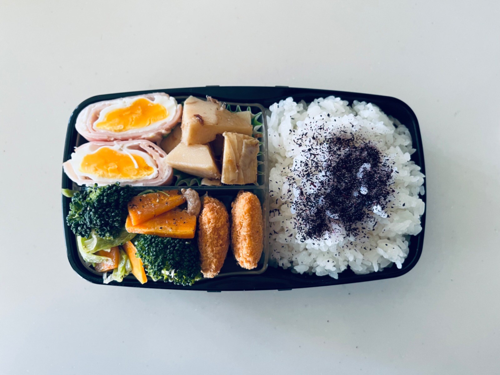 野菜炒め弁当
