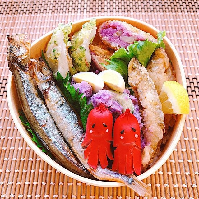 ししゃも弁当