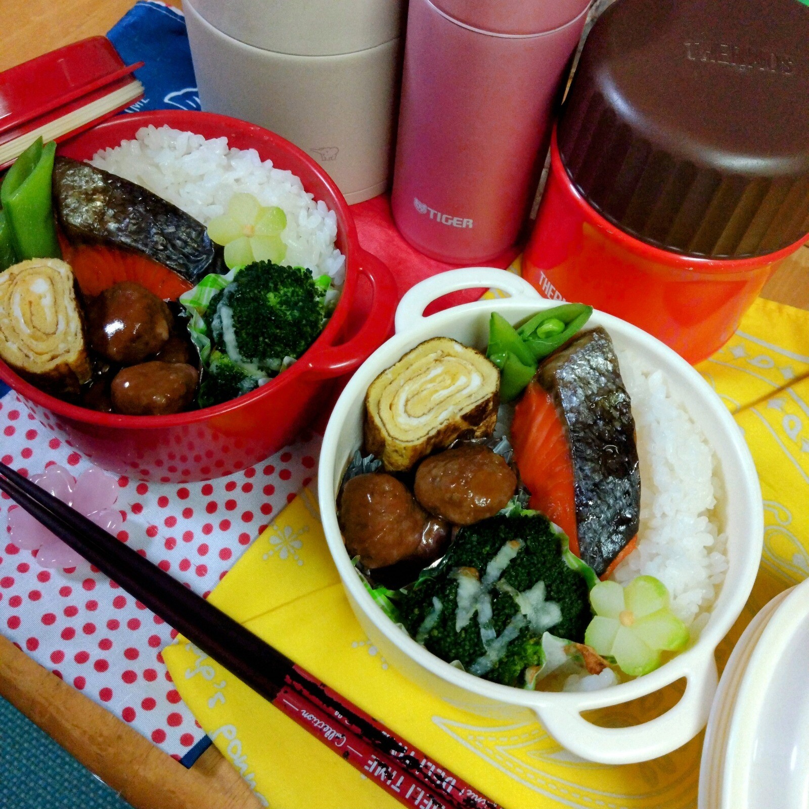 鮭弁当