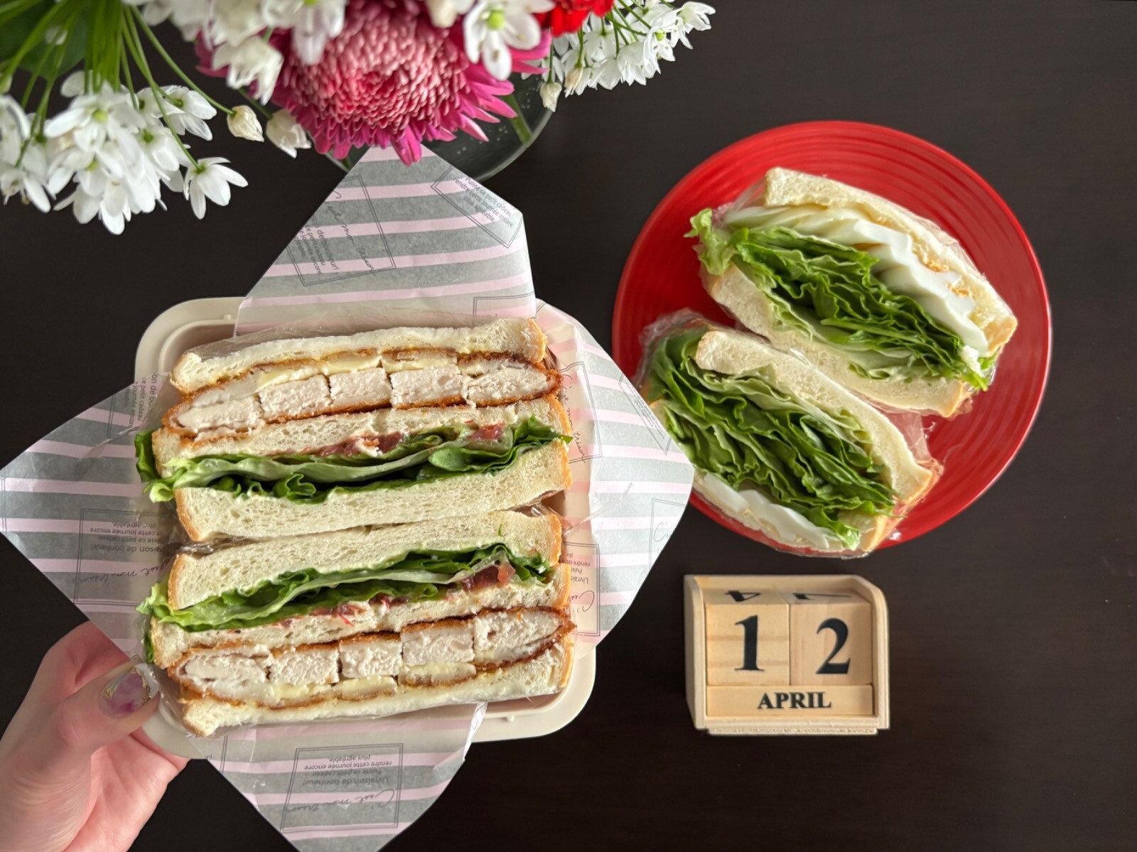 チーズササミかつサンド🥪