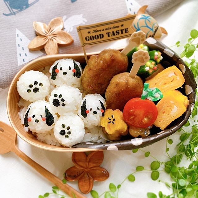 スヌちゃんこにぎり弁当