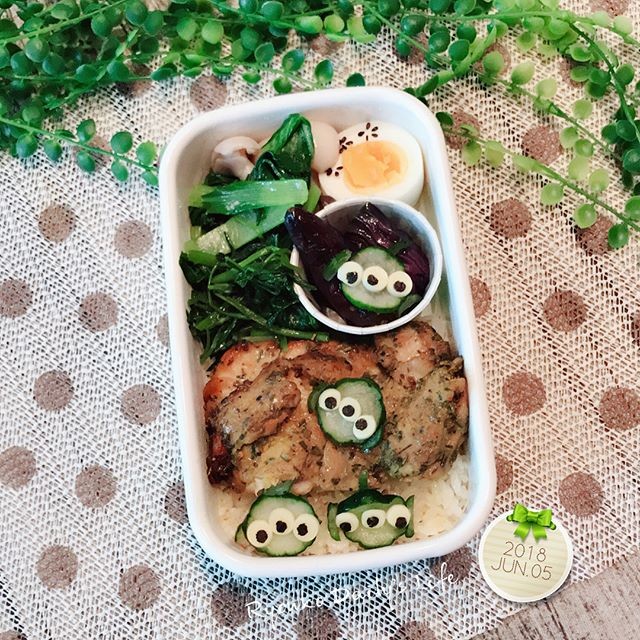 リトルグリーンメン弁当