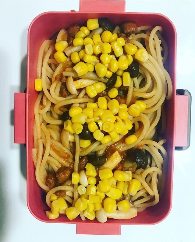 玉米肉醬義大利麵🍝