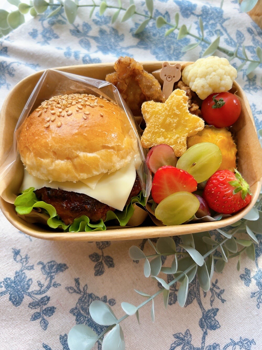 ハンバーガーお弁当