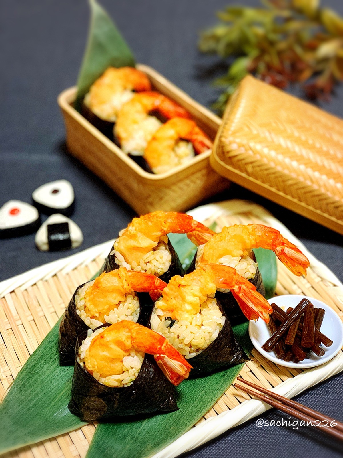 天むす🍤弁当