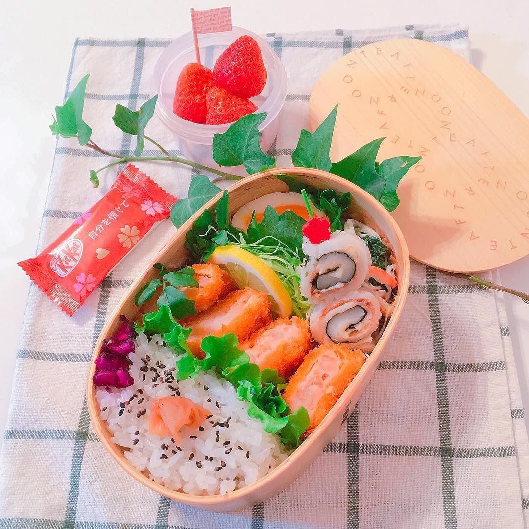 海老カツのお弁当