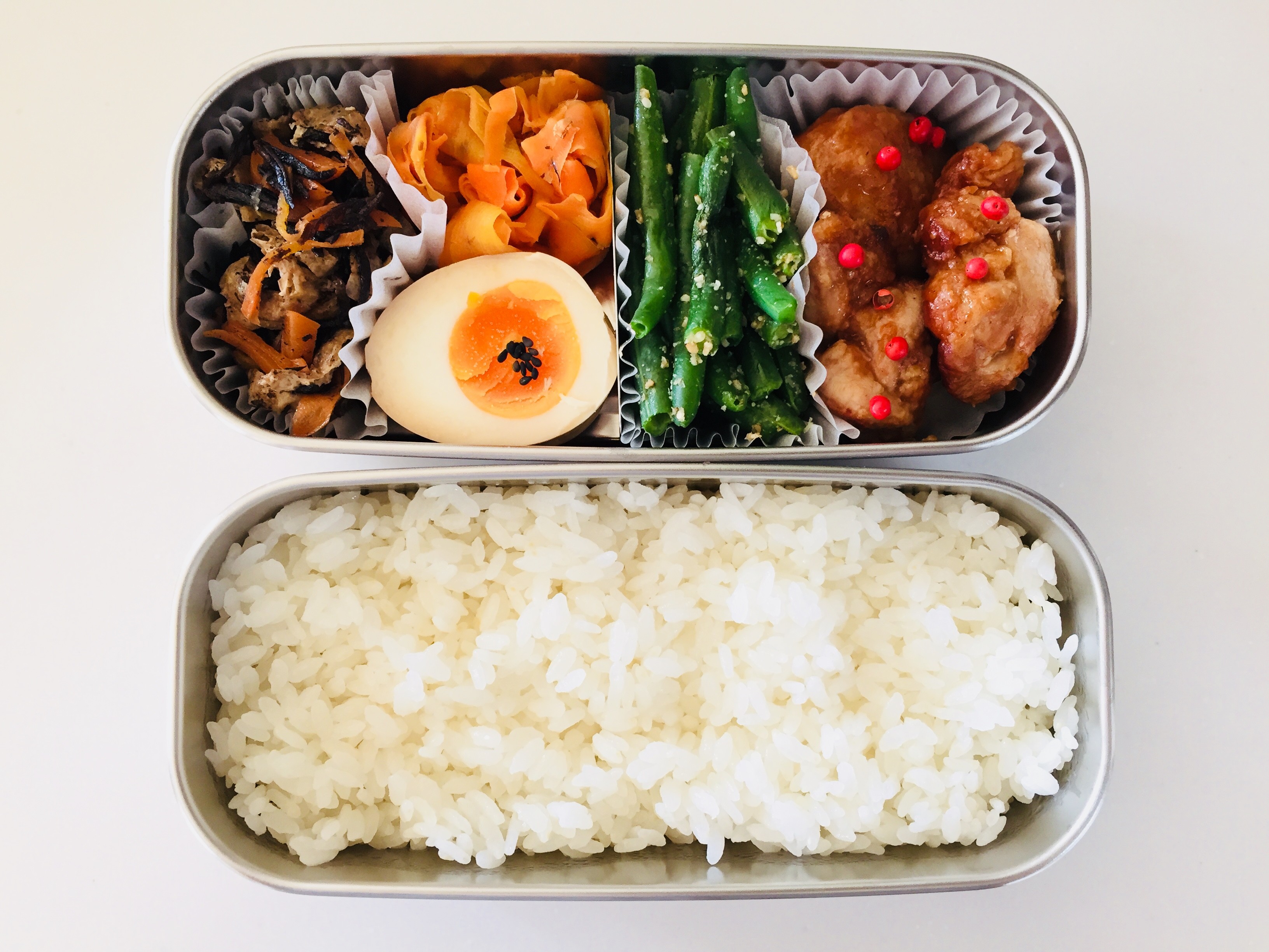 鶏もも肉のウスターケチャップ炒め弁当